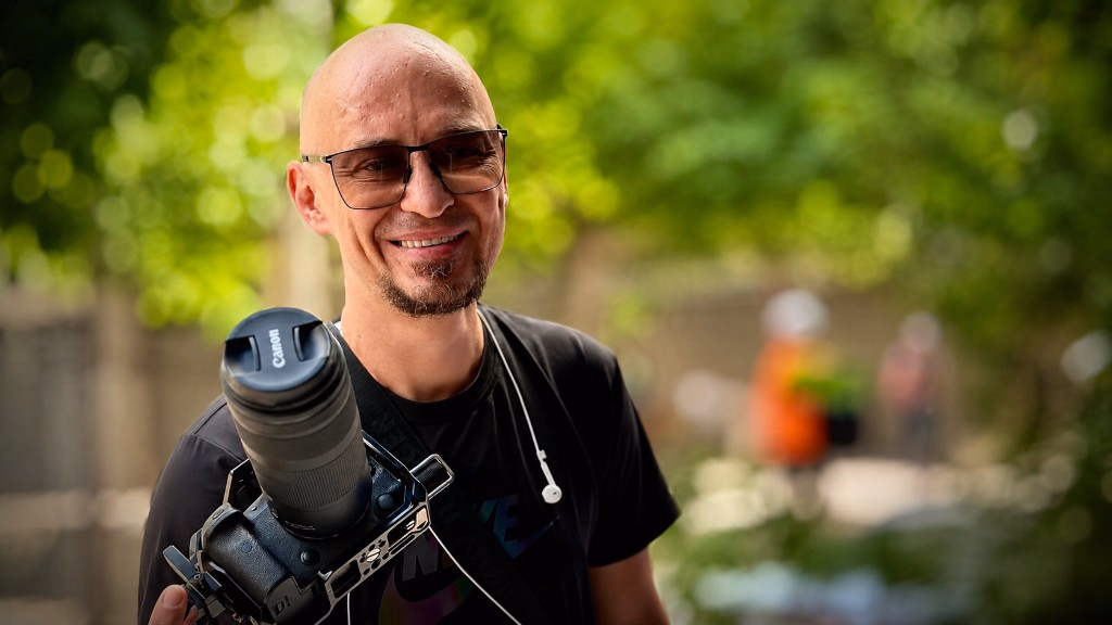 Pavel Kirin — photographer with camera